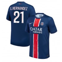 Paris Saint-Germain Lucas Hernandez #21 Replica Home Shirt 2024-25 Short Sleeve